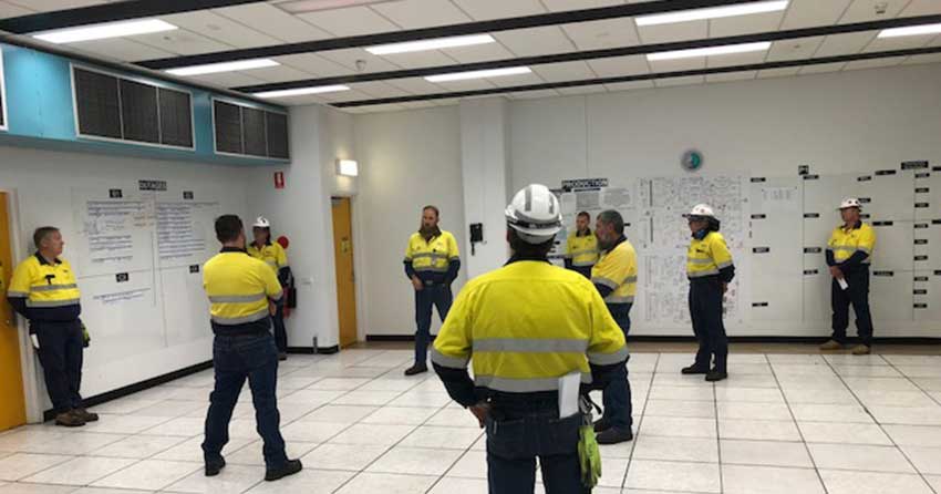 Social distancing at Callide